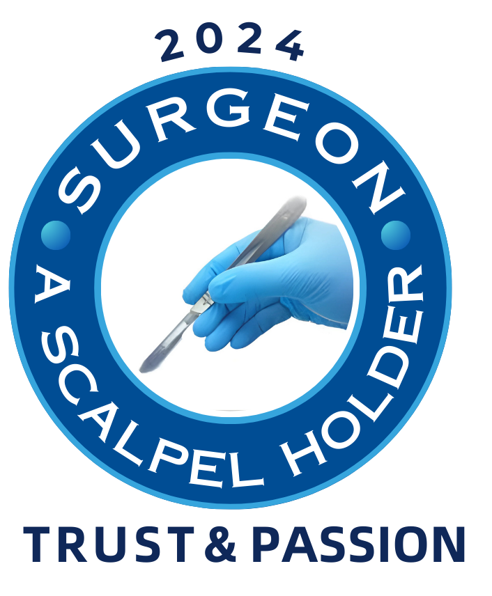 Surgeon A Scalpel Holder-Surgeon and Scalpel are symbolic to each other and inseparable